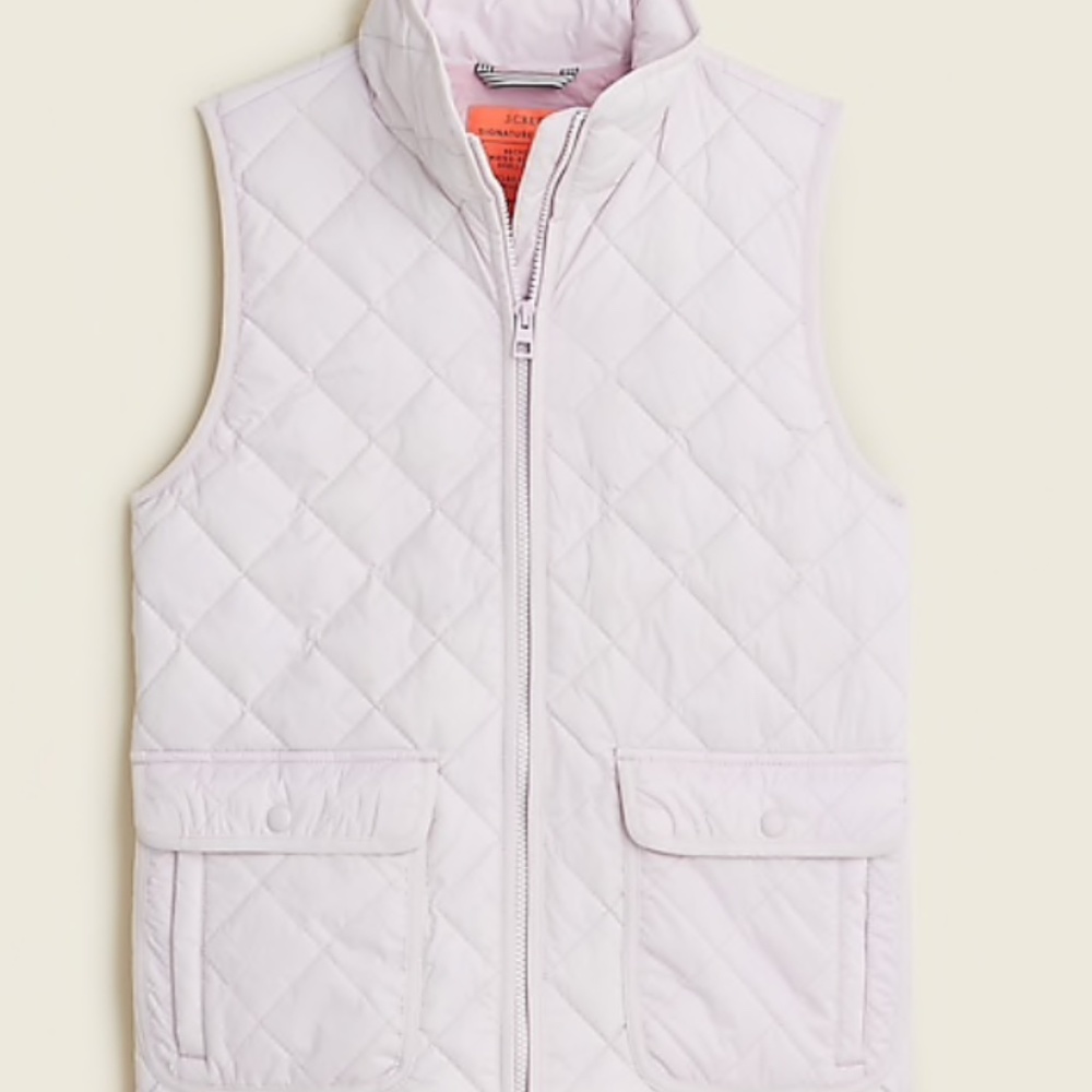 Light Pink Puffer with Pink Interior Lining